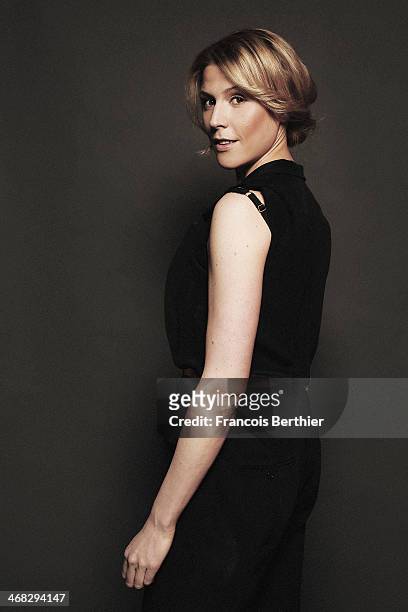 Actress Franziska Weisz by Photographer Francois Berthier for the Contour Collection poses during the 64th Berlinale International Film Festival on...