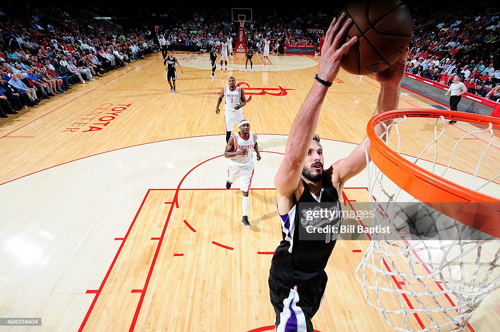 Sacramento Kings v Houston Rockets