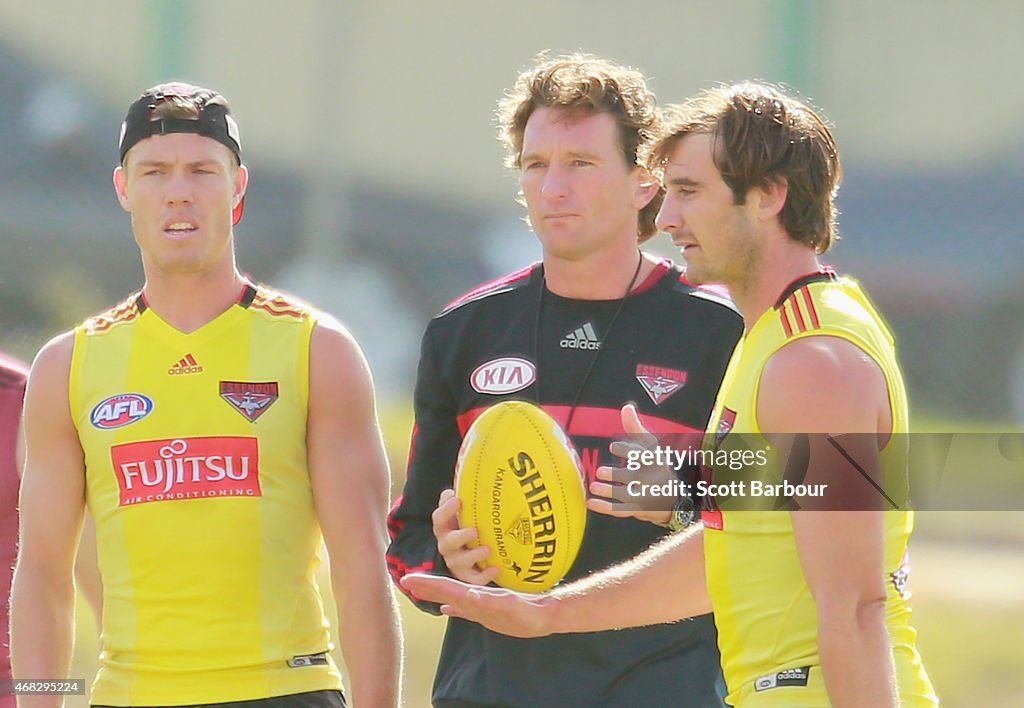 Essendon Bombers Media & Training Session