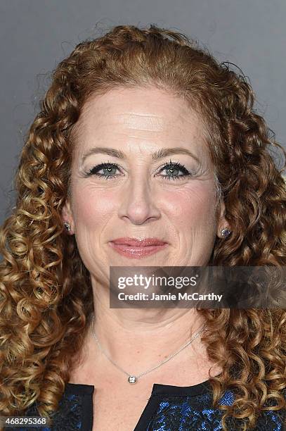 Author Jodi Picoult attends the "Outlander" mid-season New York premiere at Ziegfeld Theater on April 1, 2015 in New York City.