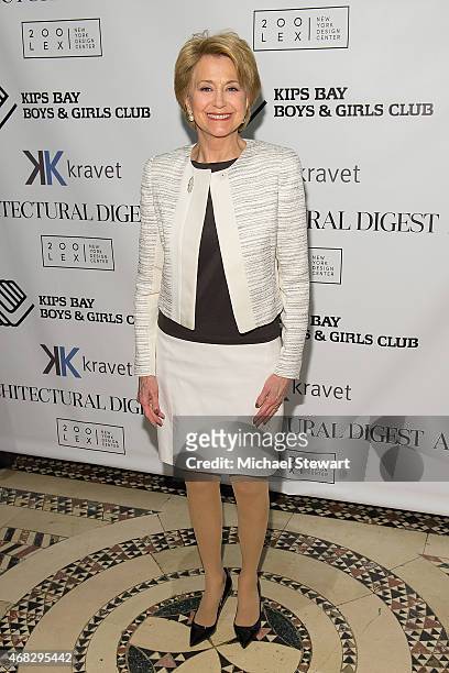 Jane Pauley attends the 2015 Kips Bay Boys And Girls Club's President's Dinner at Cipriani 42nd Street on April 1, 2015 in New York City.