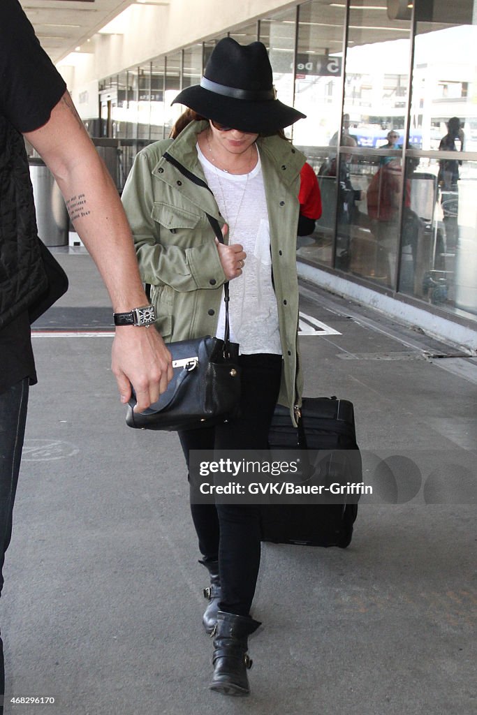 Celebrity Sightings In Los Angeles - April 01, 2015