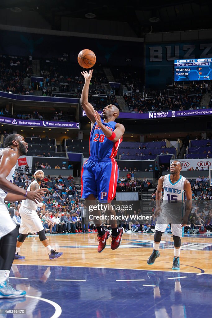 Detroit Pistons v Charlotte Hornets