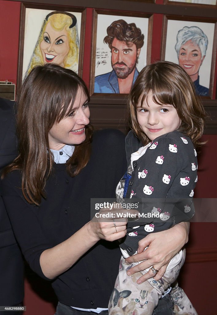 Patricia Clarkson And Alessandro Nivola Sardi's Caricature Unveiling