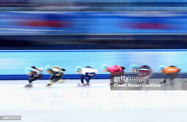 Yuri Confortola of Italy, Yuzo Takamido of Japan, Jack Whelbourne of Great Britan, Robert Seifert of Great Britan, Roberto Pukitis of Latvia and...