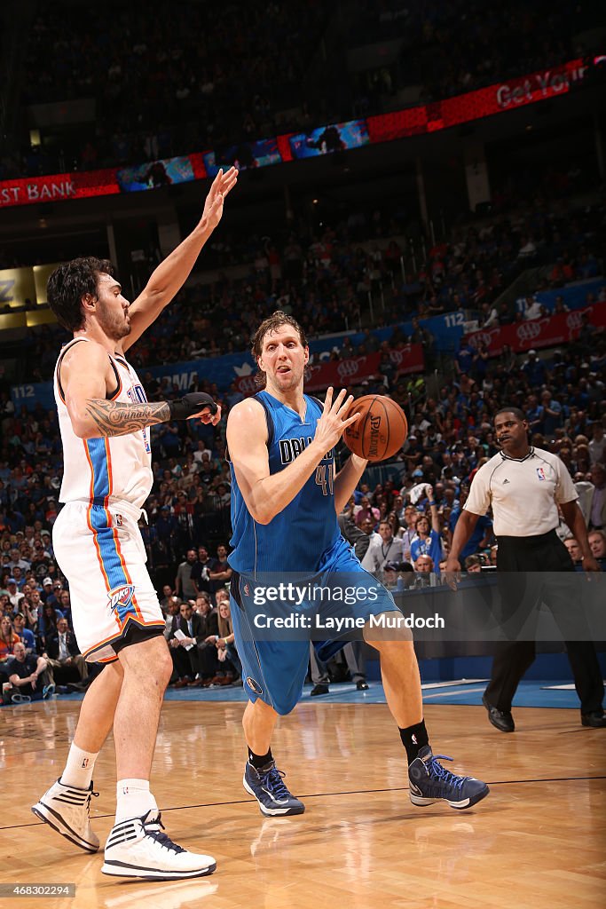 Dallas Mavericks v Oklahoma City Thunder