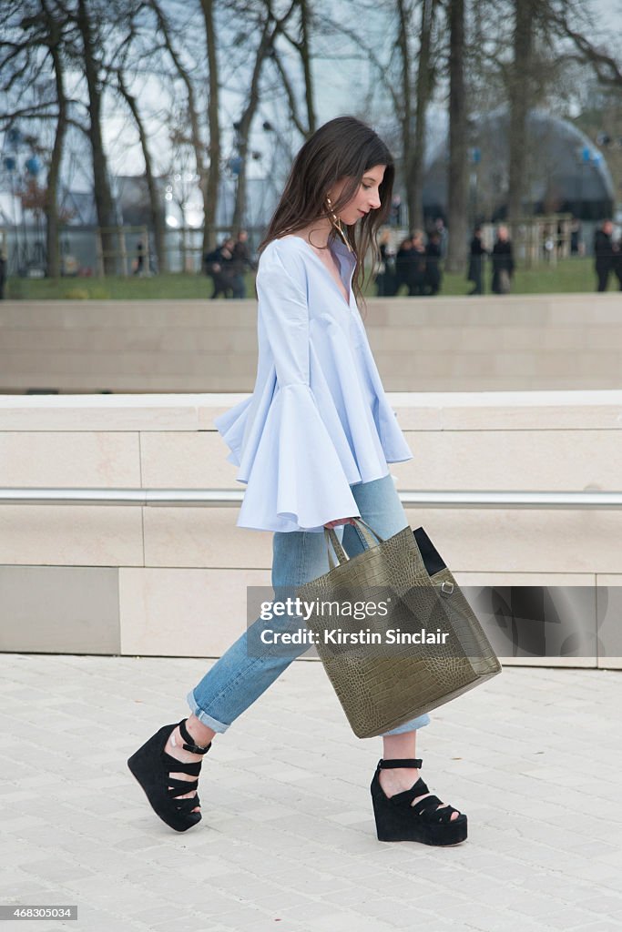 Street Style - Paris Collections: WOMEN AW15 - March 03 To March11, 2015