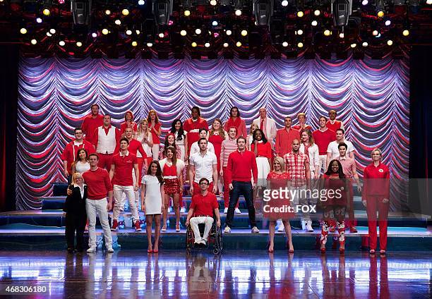 The members of New Directions take their final bows in the special two-hour "2009/Dreams Come True" Series Finale episode of GLEE airing Friday,...