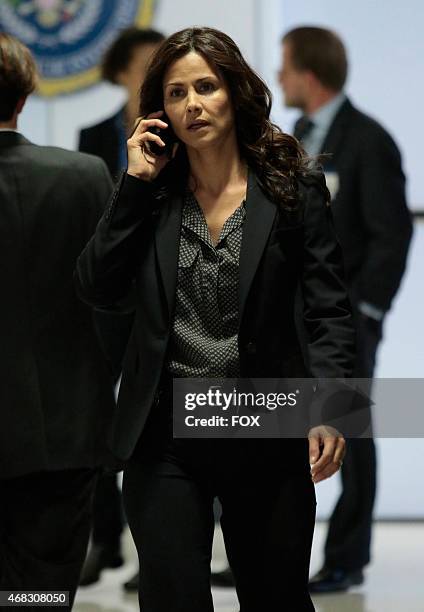 Agent Mendez receives a tip in the "Exposed" episode of THE FOLLOWING airing Monday, March 16 on FOX.