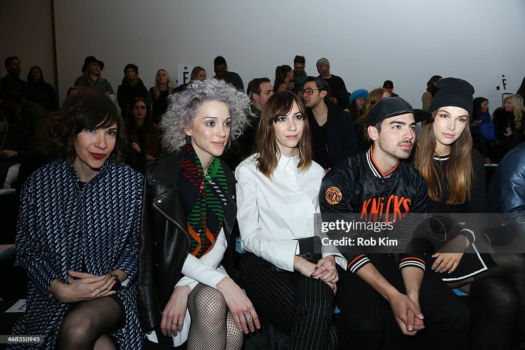 Opening Ceremony - Front Row & Backstage - Mercedes-Benz Fashion Week Fall 2014