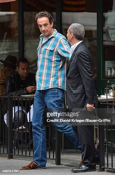 Olivier Sarkozy is seen on September 29, 2012 in New York City.