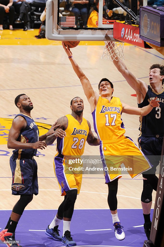 New Orleans Pelicans v Los Angeles Lakers