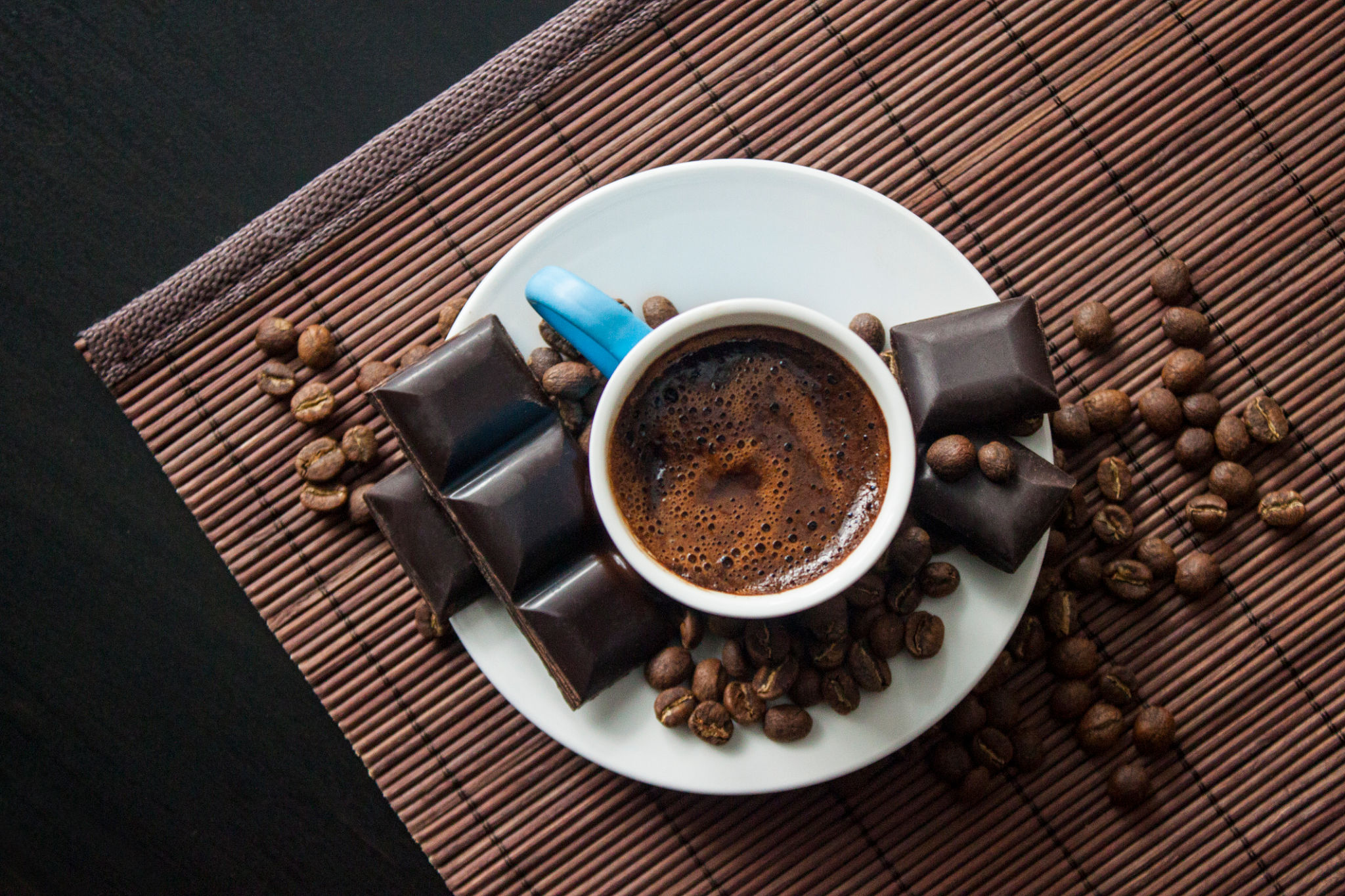 coffee and chocolate
