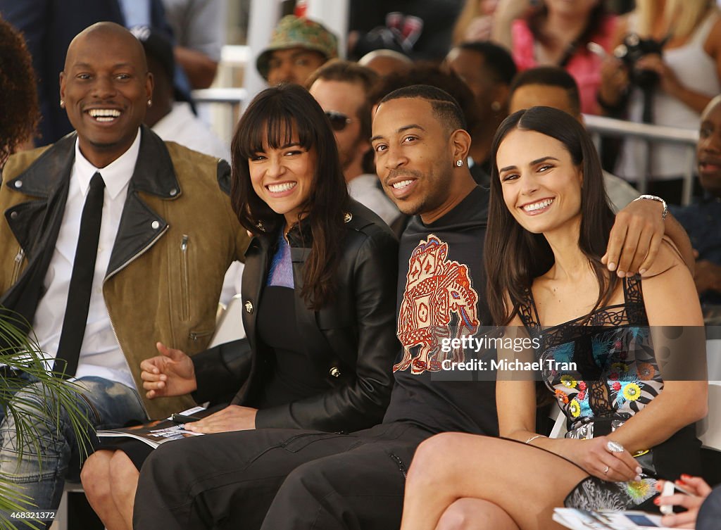 Vin Diesel Hand/Footprint Ceremony At TCL Chinese Theatre