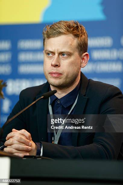 Dan Bowen attends the '20.000 Days on Earth' press conference during 64th Berlinale International Film Festival at Grand Hyatt Hotel on February 10,...