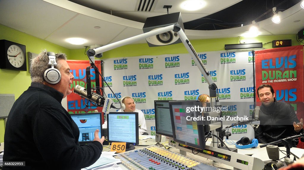 James Purefoy Visits "The Elvis Duran Z100 Morning Show"