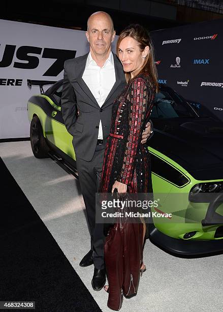 Producer Neal H. Moritz attends the Furious 7 Los Angeles Premiere Sponsored by Dodge at TCL Chinese 6 Theatres on April 1, 2015 in Hollywood,...