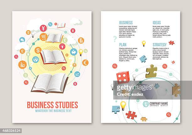 business studies print - vintage stock certificate stock illustrations
