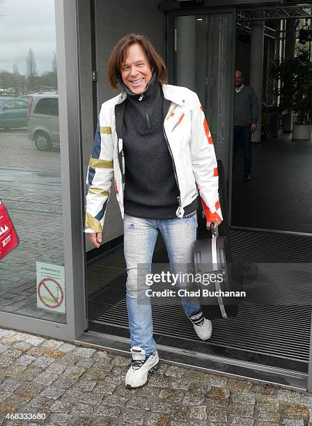 Juergen Drews sighted at SAT1 Television Studios on April 2, 2015 in Berlin, Germany.