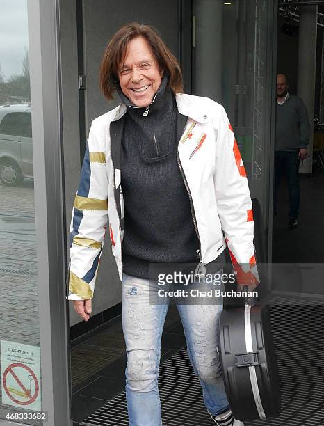 Juergen Drews sighted at SAT1 Television Studios on April 2, 2015 in Berlin, Germany.