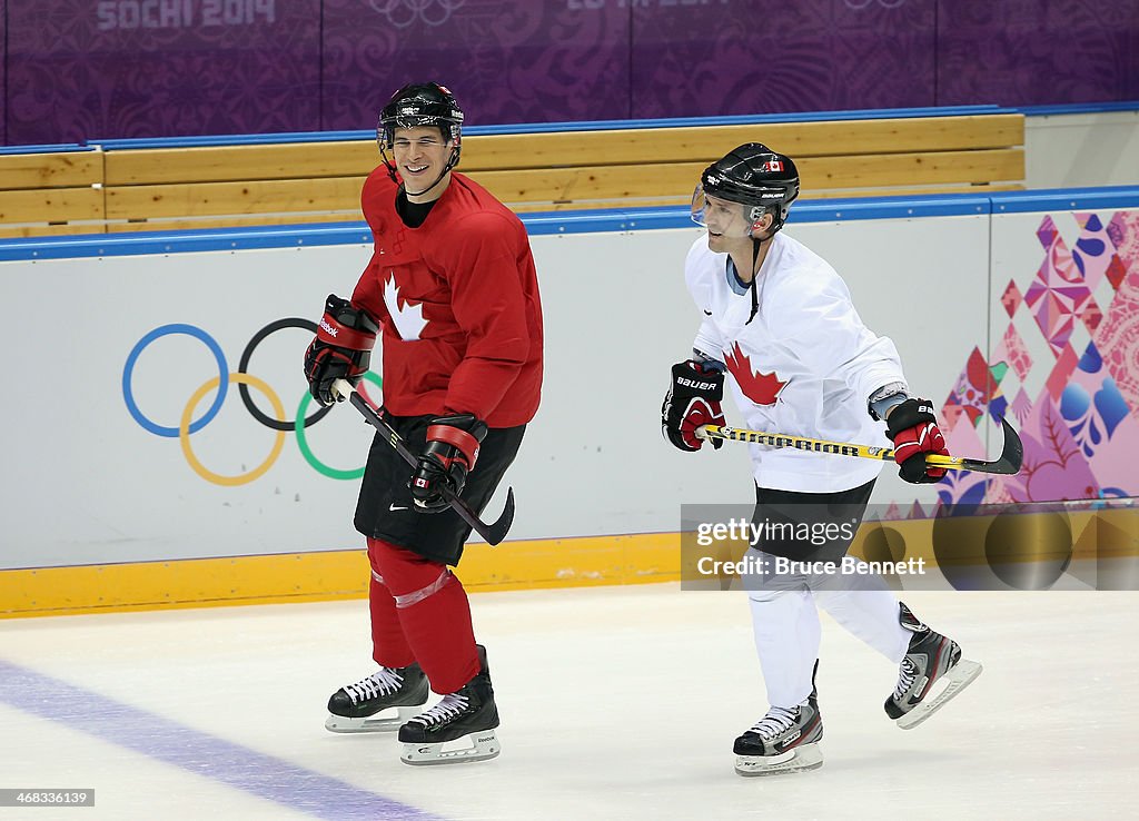 Ice Hockey - Winter Olympics Day 3 - Men's Training