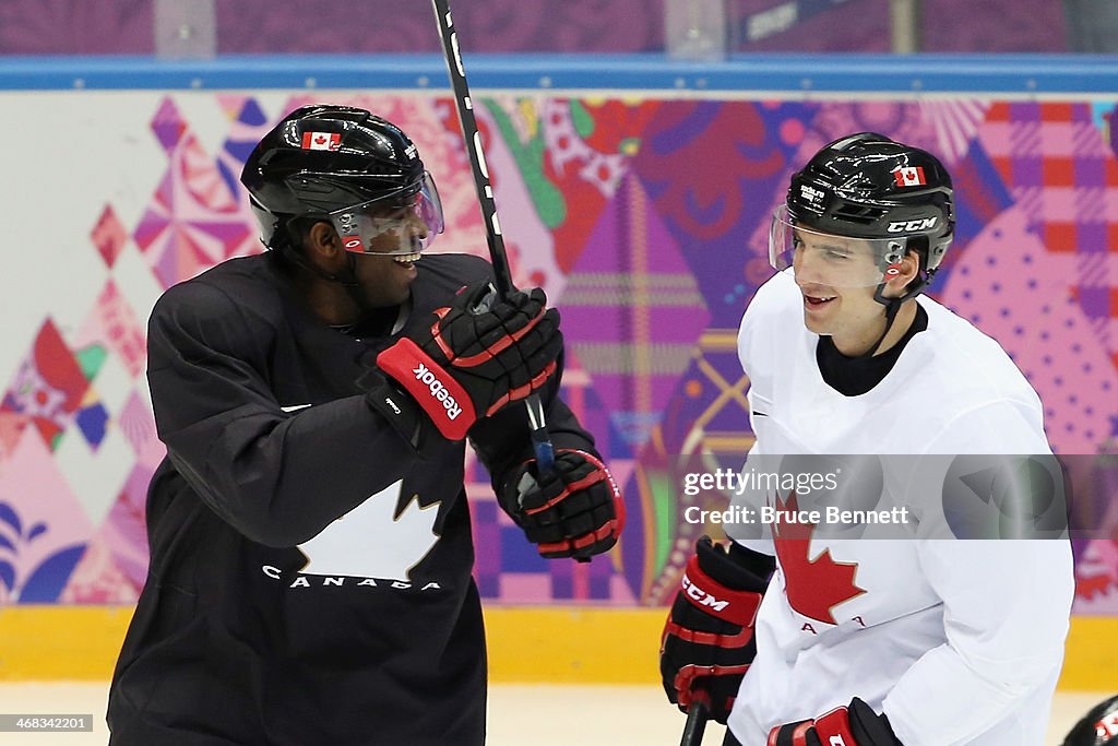 Ice Hockey - Winter Olympics Day 3 - Men's Training