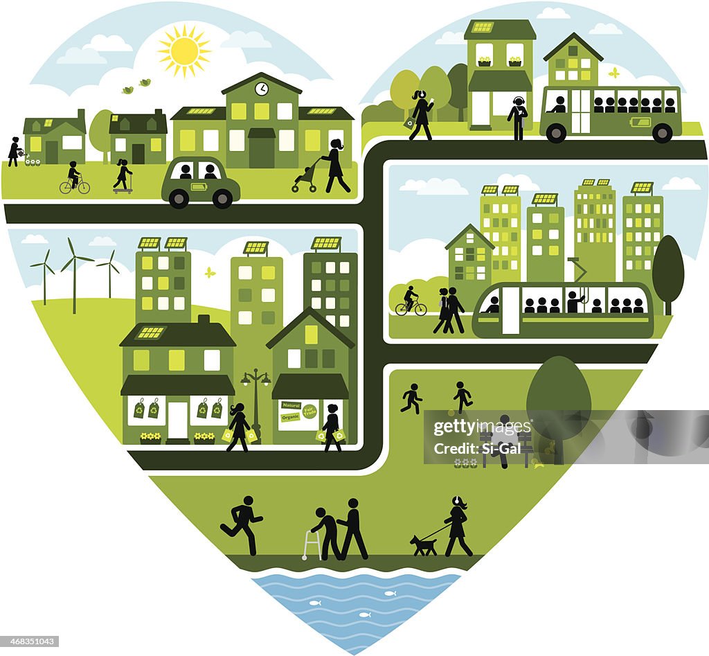 Sustentável de cidade