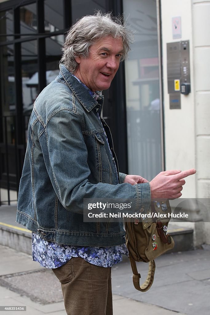 London Celebrity Sightings -  April 2, 2015