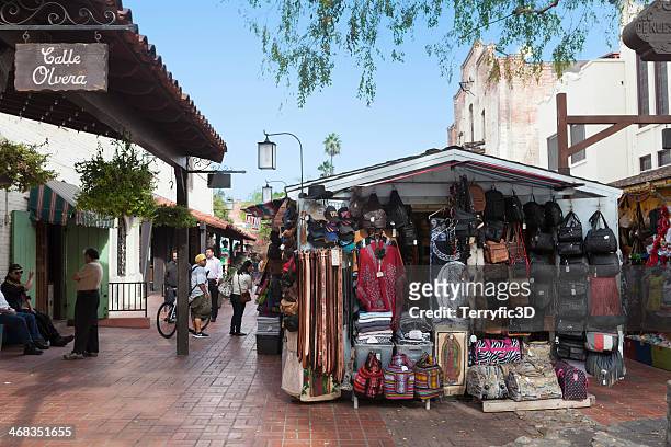 olvera street, los angeles - terryfic3d stock pictures, royalty-free photos & images
