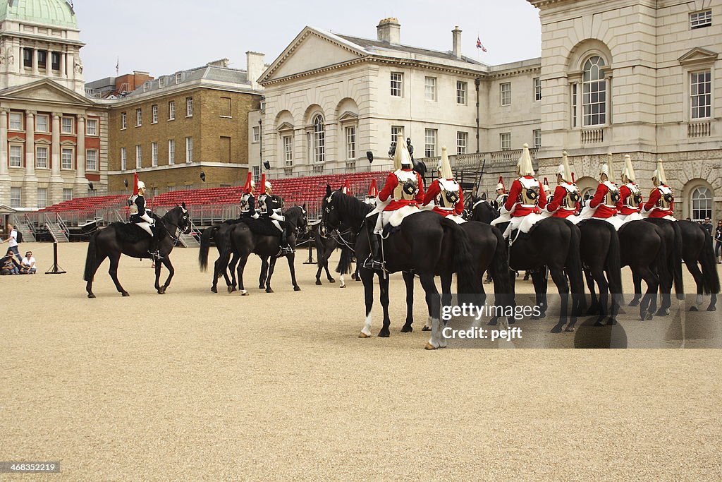 Household Cavalry - change of guards