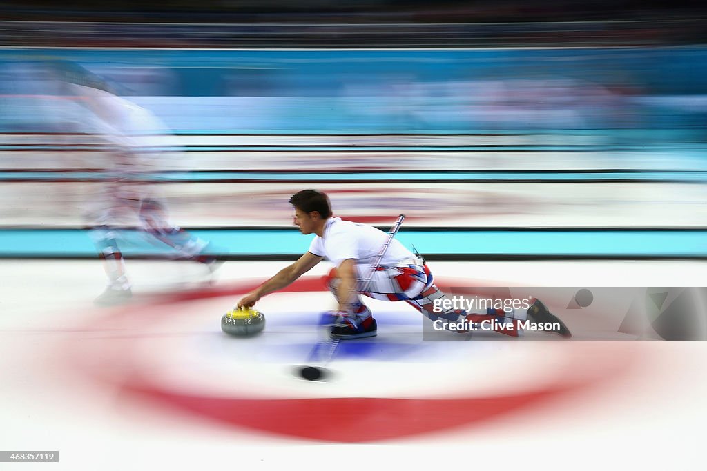 Curling - Winter Olympics Day 3