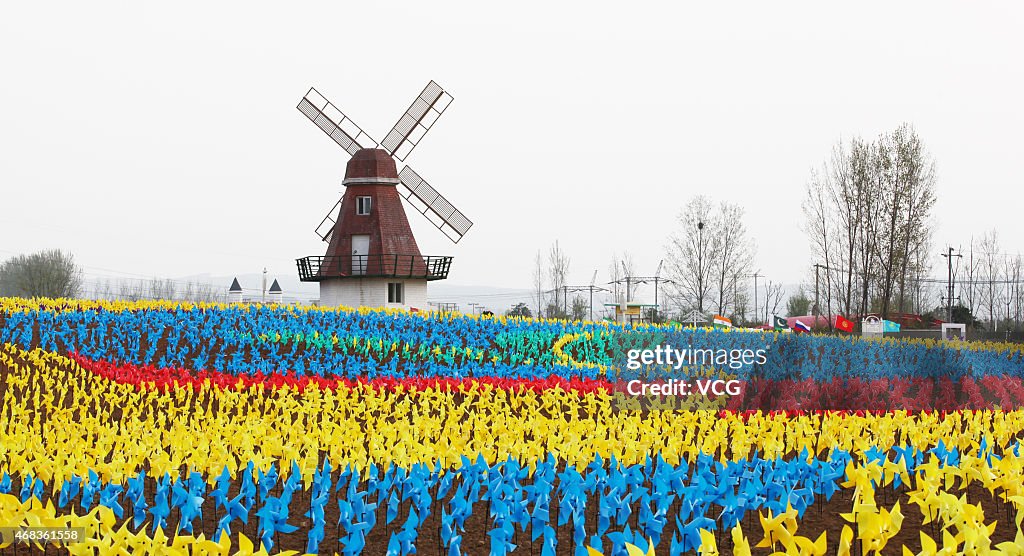 World's Largest Windmill Exhibition In Luoyang