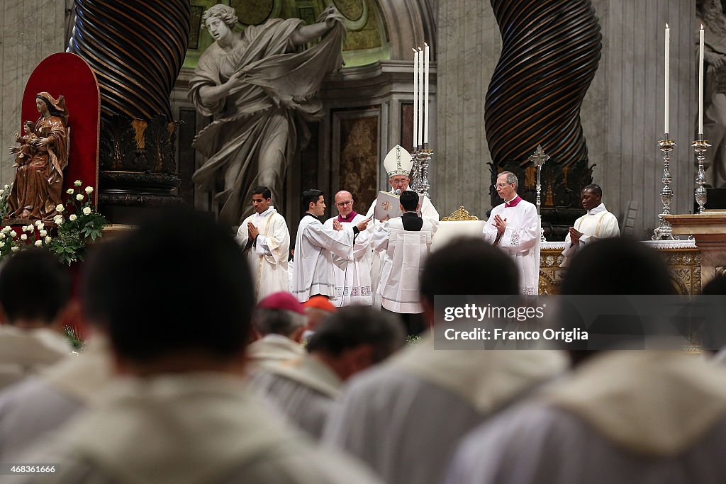 Pope Attends The Chrism Mass