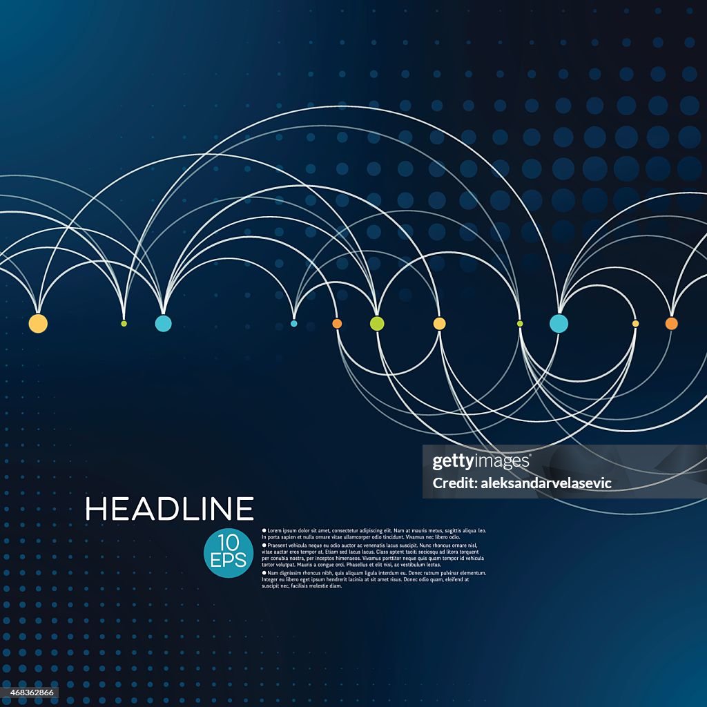 Abstract Connection Background High-Res Vector Graphic - Getty Images