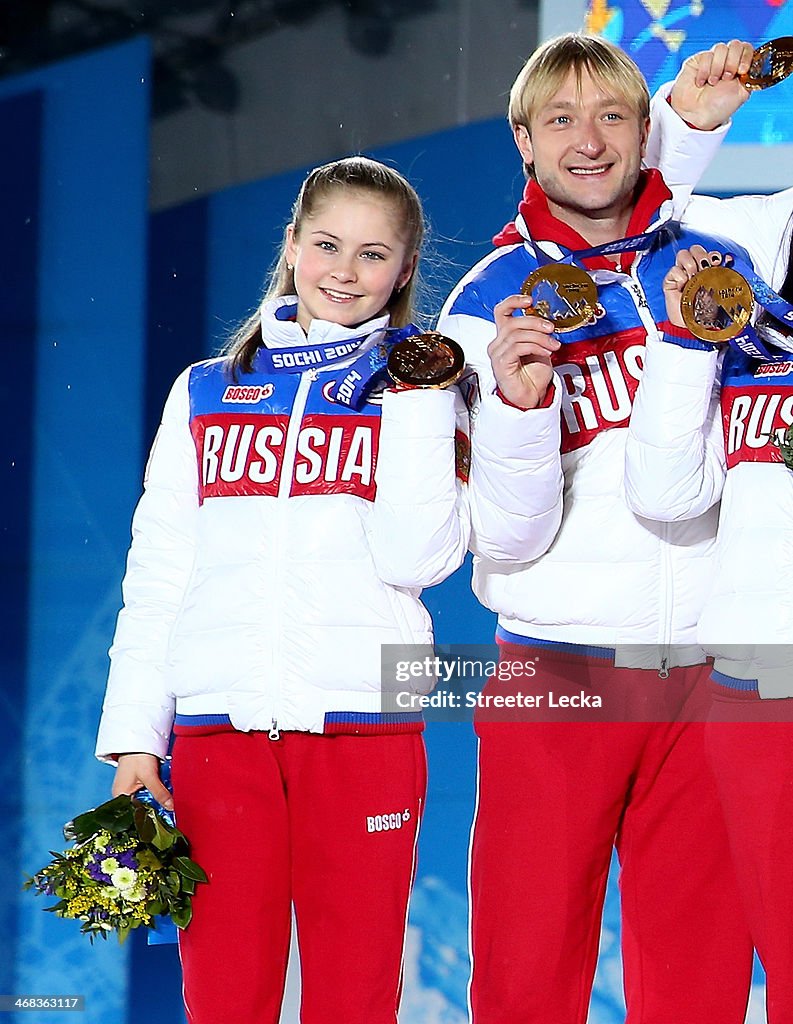 Medal Ceremony - Winter Olympics Day 3