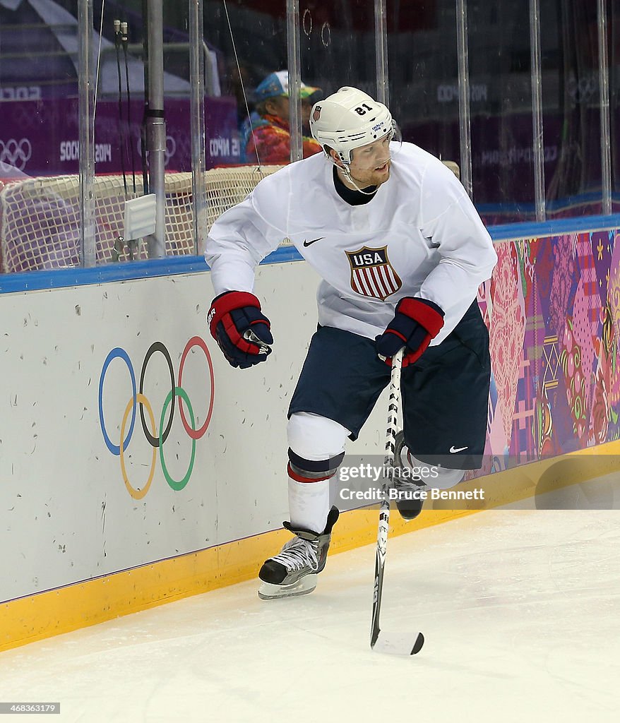 Ice Hockey - Winter Olympics Day 3 - Men's Training