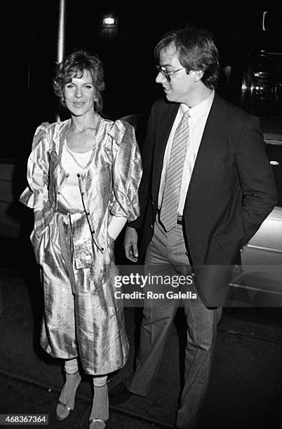 Debby Boone and Gabriel Ferrer attend the opening party for "Seven Brides for Seven Brothers" on July 7, 1982 at the Common Good Restaurant in New...