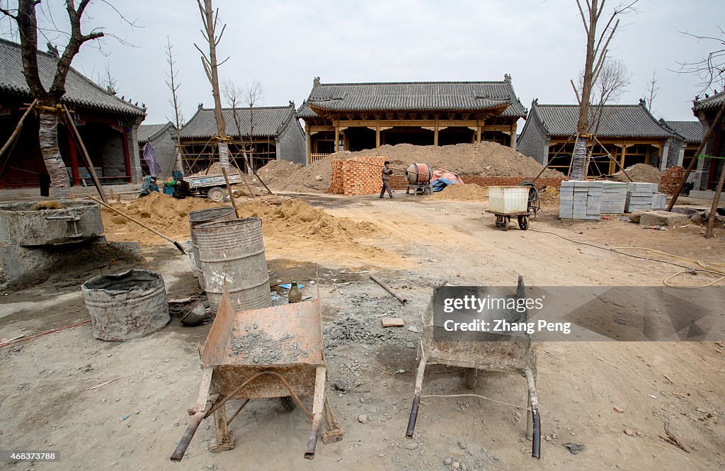 Workers are rebuilding the ancient county government as a...