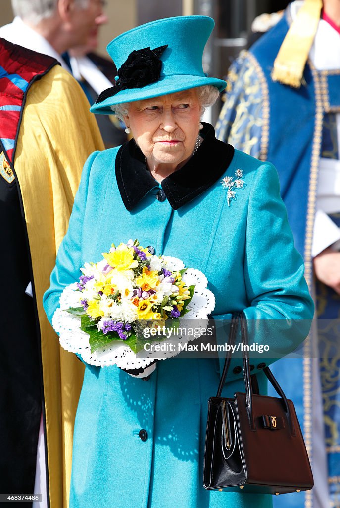 The Queen And Duke Of Edinburgh Will Attend The Royal Maundy Service