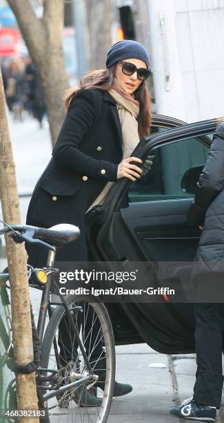 Rachel Weisz is seen on March 15, 2013 in New York City.
