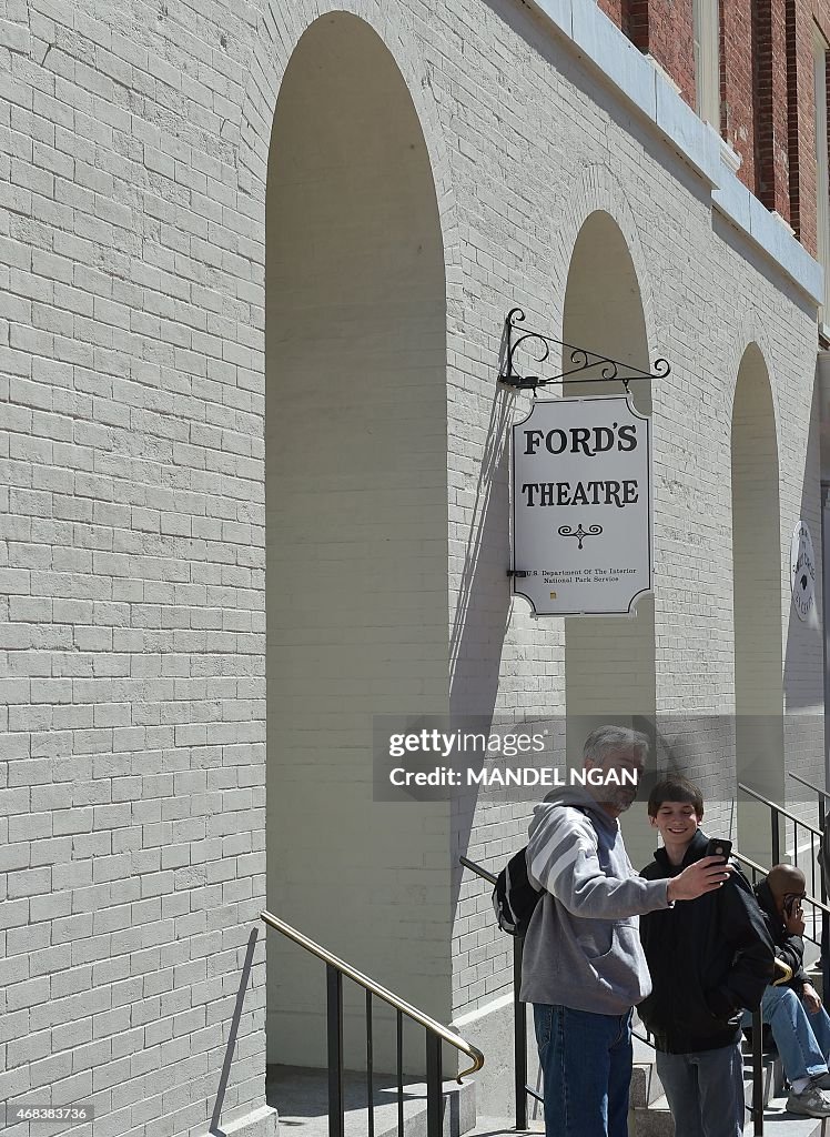 US-HISTORY-LINCOLN-ANNIVERSARY-FORD'S THEATRE