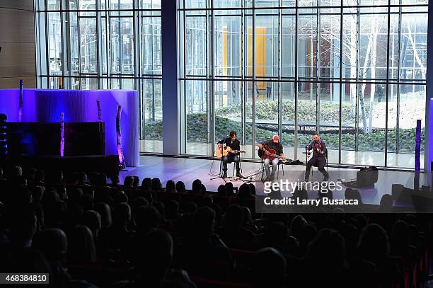 Darius Rucker performs onstage at the Annual 2015 CMT Upfront at The Times Center on April 2, 2015 in New York City.