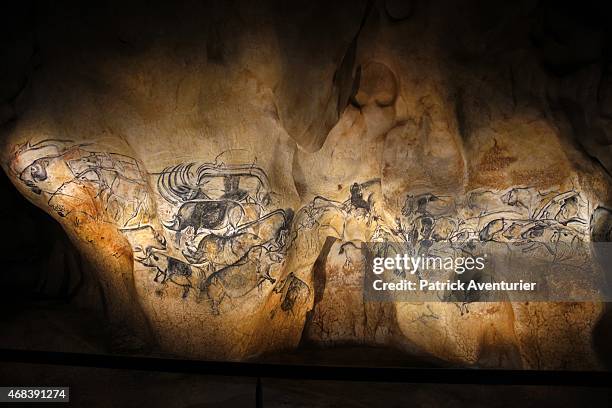 The full-size reproduction of Chauvet cave, an underground environment identical to the original that contains the world's oldest known cave...