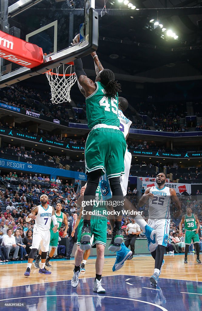 Boston Celtics v Charlotte Hornets