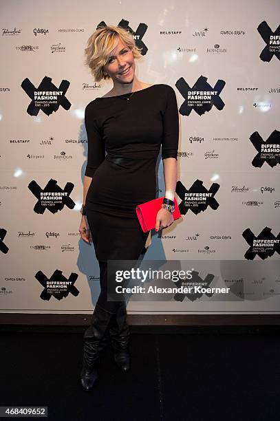 Anne Wis attends the Different Fashion Party 2015 on April 2, 2015 in Kampen, Sylt, Germany.