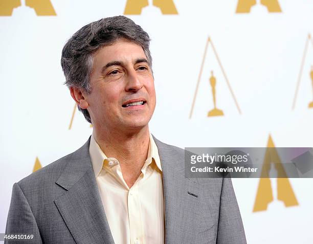 Director Alexander Payne attends the 86th Academy Awards nominee luncheon at The Beverly Hilton Hotel on February 10, 2014 in Beverly Hills,...