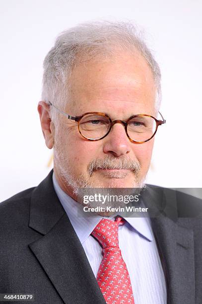 Editor Jay Cassidy attends the 86th Academy Awards nominee luncheon at The Beverly Hilton Hotel on February 10, 2014 in Beverly Hills, California.