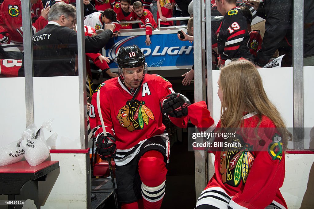 Vancouver Canucks v Chicago Blackhawks