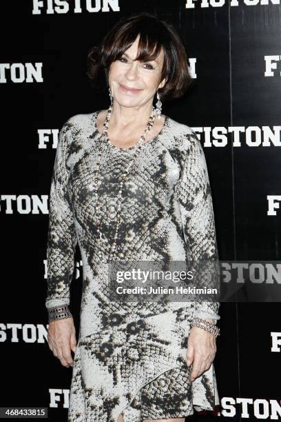 Daniele Evenou attends 'Fiston' Paris Premiere at Le Grand Rex on February 10, 2014 in Paris, France.