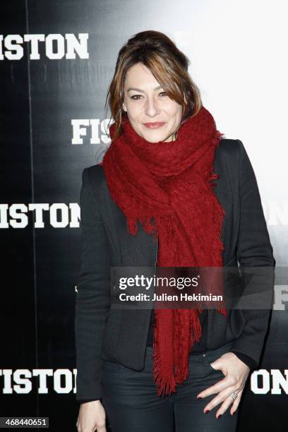 Shirley Bousquet attends 'Fiston' Paris Premiere at Le Grand Rex on February 10, 2014 in Paris, France.
